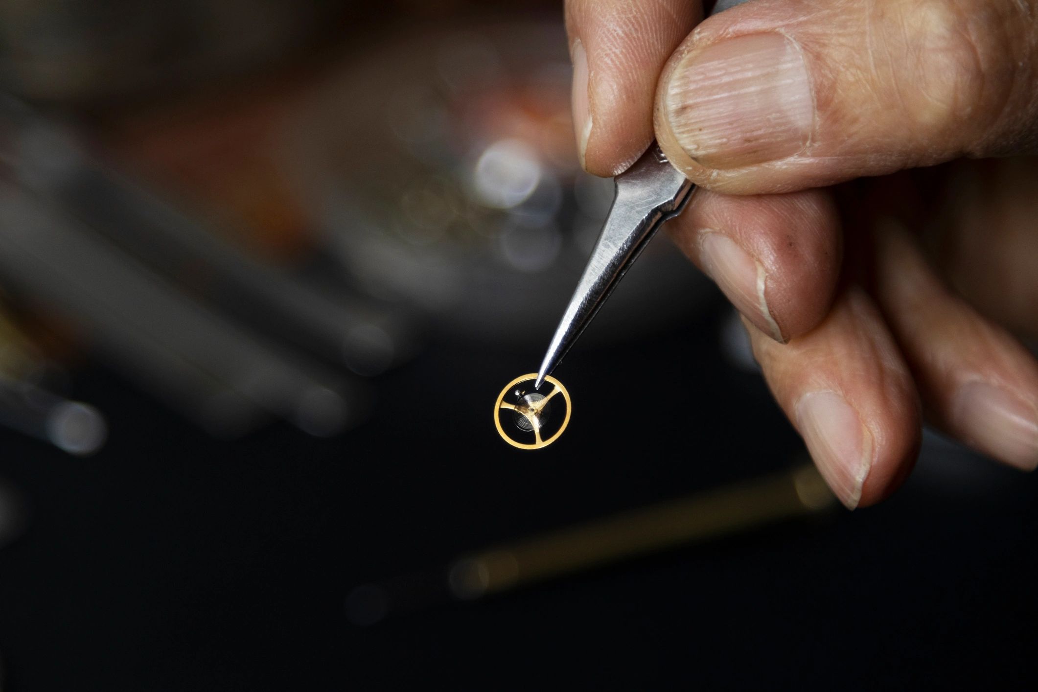 watchmaker at work