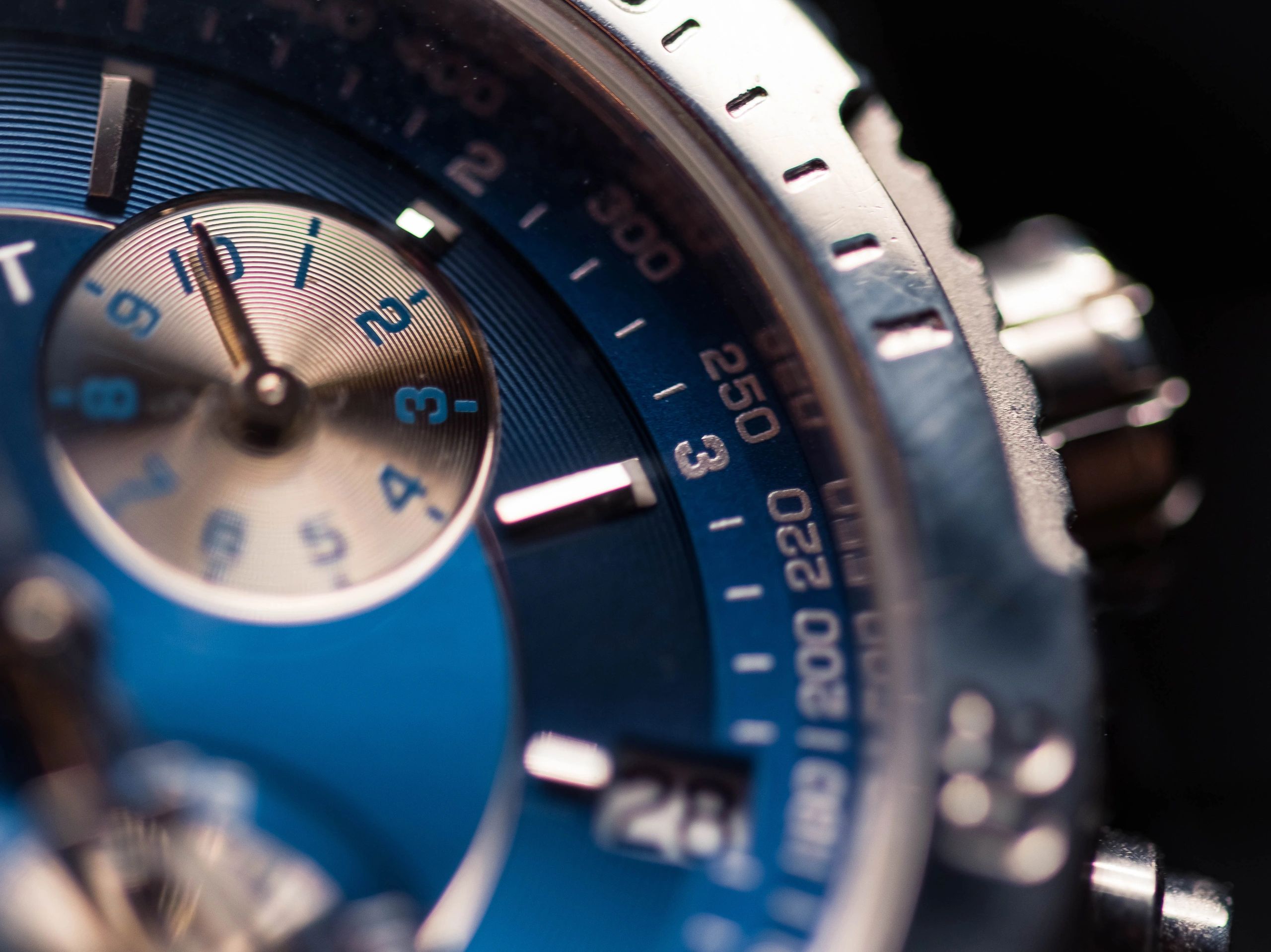 luxury watch closeup
